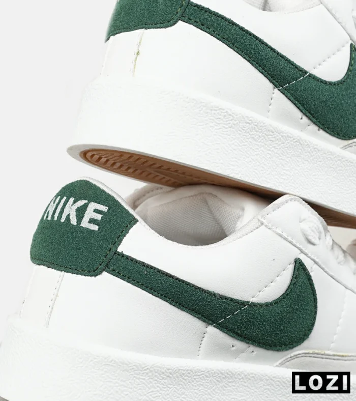 کفش نایک مردانه و زنانه سفید سبز Nike Blazer Low 77 مدل 4980 - Image 4