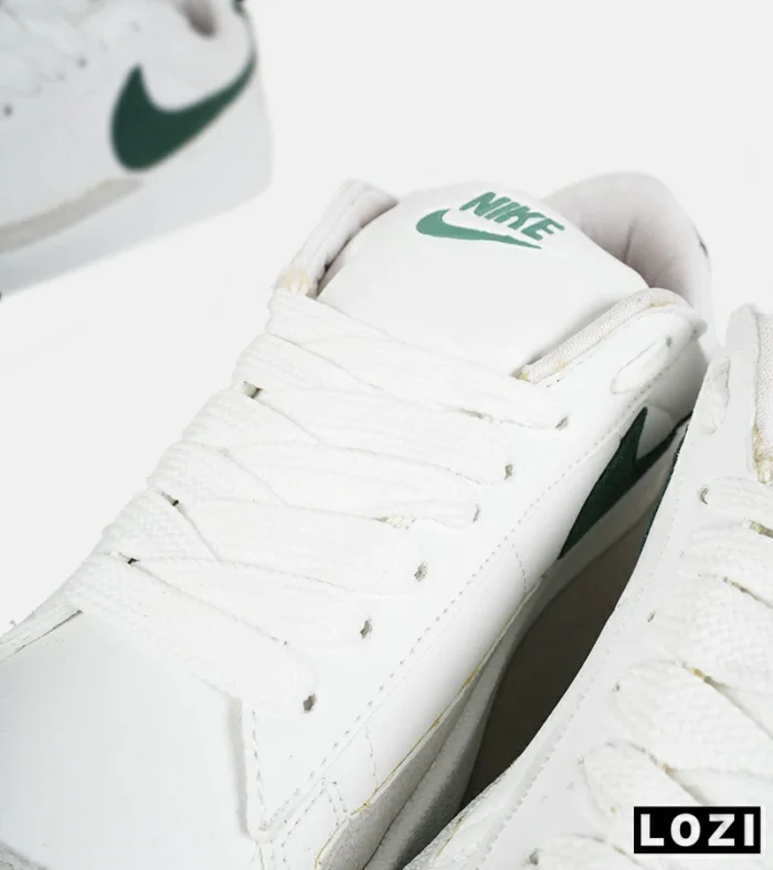 کفش نایک مردانه و زنانه سفید سبز Nike Blazer Low 77 مدل 4980 - Image 7