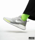 کفش کتانی مردانه و زنانه طوسی Nike air zoom مدل 4307 - Image 5