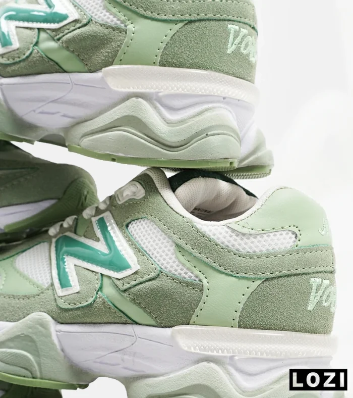 کفش کتانی زنانه سبز سفید NEW BALANCE 9060 مدل 4200 - Image 3