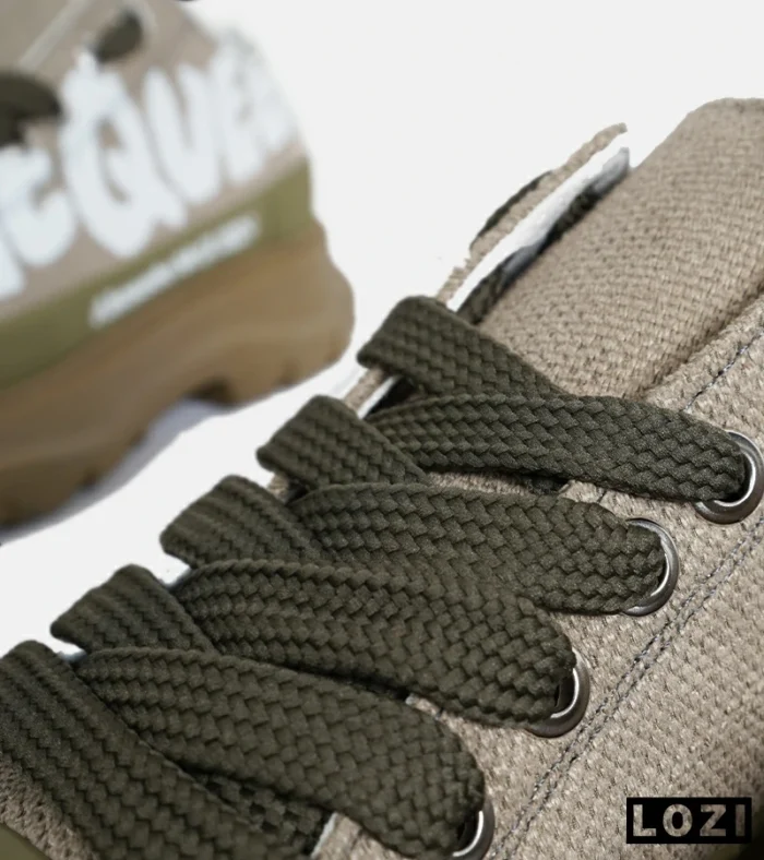 کفش کتانی نیم ساق سبز Alexander McQueen مدل 6884 - Image 7