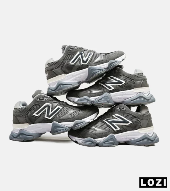 کفش کتانی زنانه و مردانه خاکستری NEW BALANCE 9060 مدل 4867 - Image 2