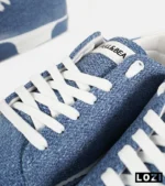 کفش کتانی مردانه آبی سفید PULL & BEAR مدل 7449 - Image 7