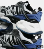 کفش کتانی مردانه و زنانه سفید مشکی آبی ADIDAS performance x9000l4 مدل 7355 - Image 4
