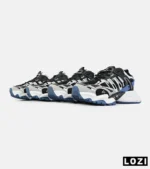 کفش کتانی مردانه و زنانه سفید مشکی آبی ADIDAS performance x9000l4 مدل 7355 - Image 7