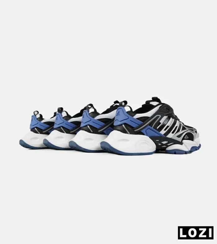کفش کتانی مردانه و زنانه سفید مشکی آبی ADIDAS performance x9000l4 مدل 7355 - Image 9