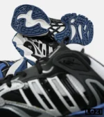 کفش کتانی مردانه و زنانه سفید مشکی آبی ADIDAS performance x9000l4 مدل 7355 - Image 11