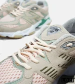 کفش کتانی مردانه و زنانه گلبهی سبز NEW BALANCE 9060 مدل 4152 - Image 11