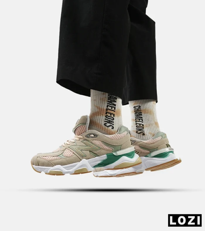 کفش کتانی مردانه و زنانه گلبهی سبز NEW BALANCE 9060 مدل 4152 - Image 6