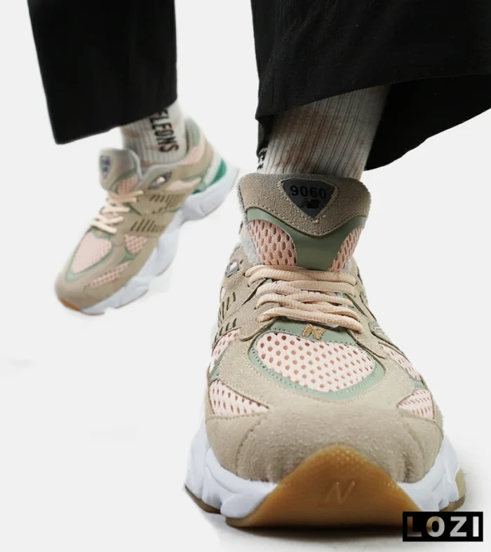 کفش کتانی مردانه و زنانه گلبهی سبز NEW BALANCE 9060 مدل 4152 - Image 8