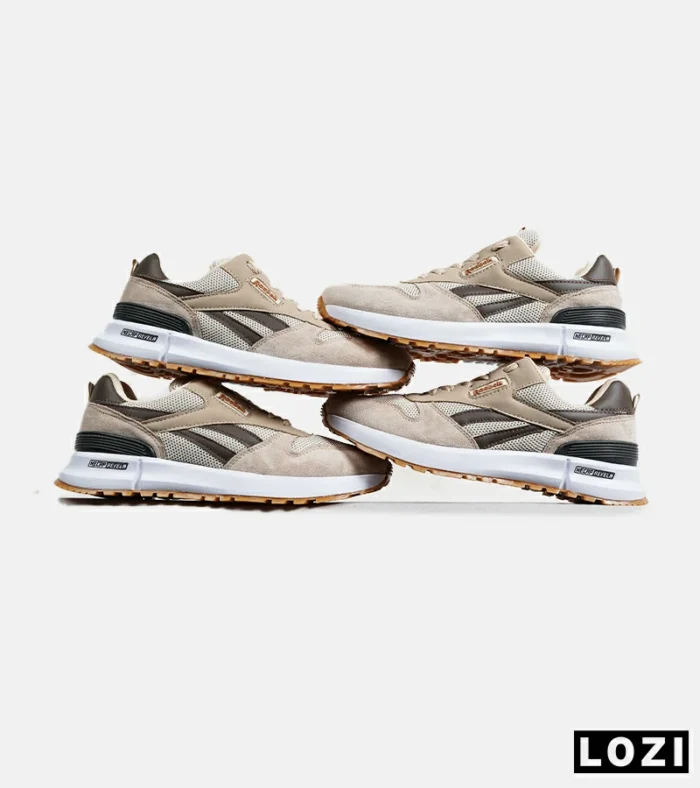 کفش کتانی قهوه ای کرم REEBOK Unphased Pro مدل 6371 - Image 2