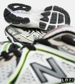 کفش کتانی مردانه و زنانه سفید سبز مشکی NEW BALANCE 1064 مدل 6742 - Image 11