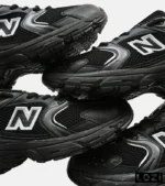 کفش کتانی مردانه و زنانه مشکی NEW BALANCE 530 مدل 3141 - Image 8
