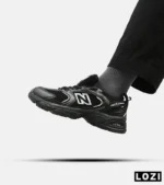 کفش کتانی مردانه و زنانه مشکی NEW BALANCE 530 مدل 3141 - Image 2