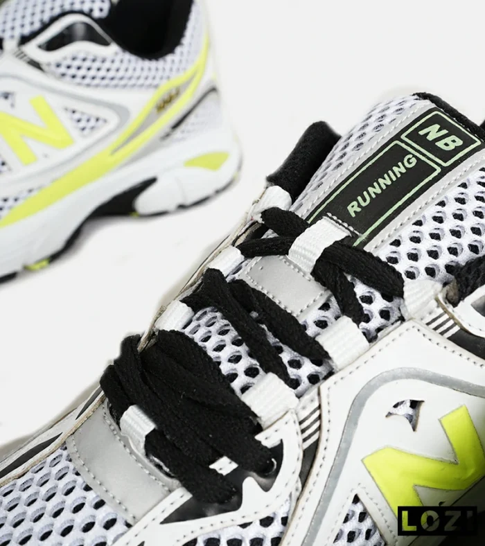 کفش کتانی مردانه و زنانه سفید لیمویی NEW BALANCE 1064 V.2 مدل 7009 - Image 7
