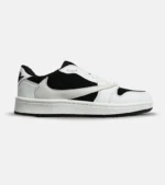کفش کتانی مردانه سفید مشکی NIKE travis scott مدل 7030