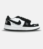 کفش کتانی مردانه و زنانه سفید مشکی نایک NIKE jordan Vodoo مدل 6195