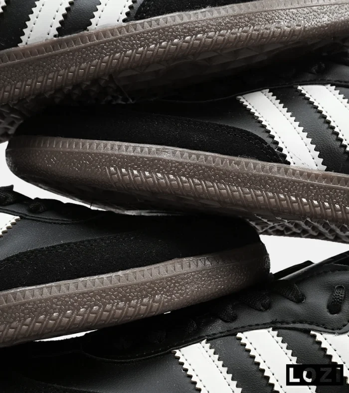 کفش کتانی مردانه و زنانه سامبا مشکی قهوه ای ADIDAS Samba مدل 4234 - Image 11
