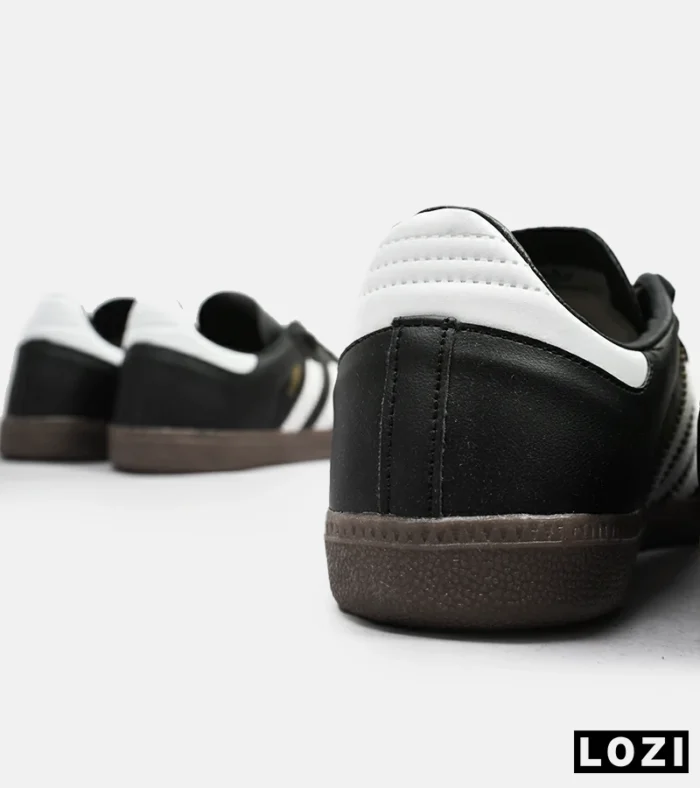 کفش کتانی مردانه و زنانه سامبا مشکی قهوه ای ADIDAS Samba مدل 4234 - Image 9