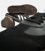کفش کتانی مردانه و زنانه سامبا مشکی قهوه ای ADIDAS Samba مدل 4234 - Image 4