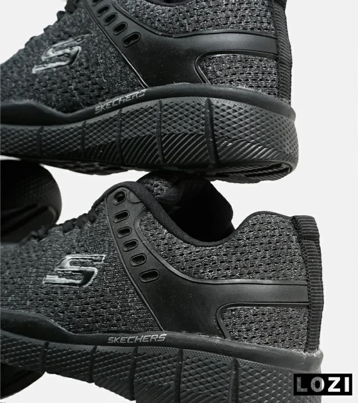 کفش کتانی طبی ورزشی خاکستری SKECHERS SKECH-KNIT مدل 7041 - Image 3