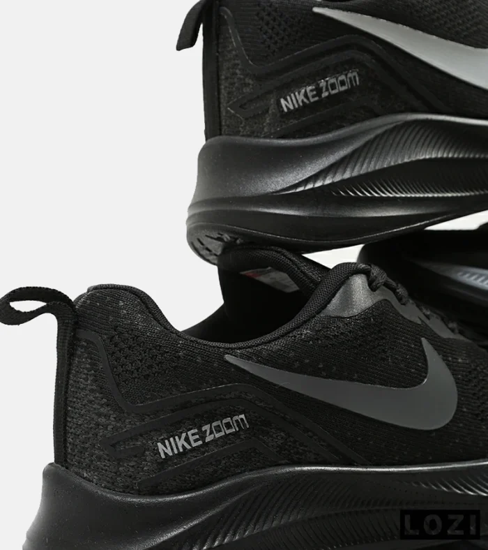 کفش کتانی مردانه و زنانه مشکی Nike air zoom مدل 4304 - Image 8