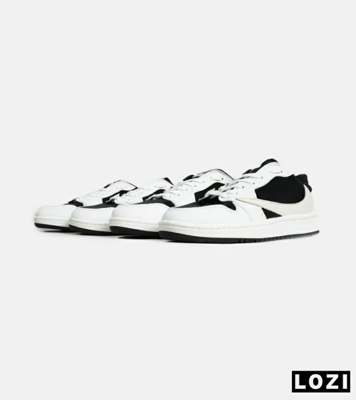کفش کتانی مردانه سفید مشکی NIKE travis scott مدل 7030 - Image 7