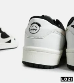 کفش کتانی مردانه سفید مشکی NIKE travis scott مدل 7030 - Image 4