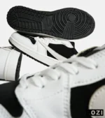 کفش کتانی مردانه سفید مشکی NIKE travis scott مدل 7030 - Image 3