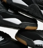 کتانی ساقدار زنانه و مردانه مشکی سفید Nike air jordan 4 مدل 6599 - Image 5