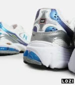 کفش کتانی مردانه و زنانه سفید طوسی آبی NEW BALANCE 1064 مدل 6312 - Image 10