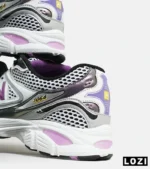 کفش کتانی مردانه و زنانه سفید مشکی بنفش NEW BALANCE 1064 V.2 مدل 6360 - Image 3