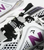 کفش کتانی مردانه و زنانه سفید مشکی بنفش NEW BALANCE 1064 V.2 مدل 6360 - Image 7
