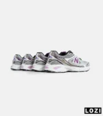 کفش کتانی مردانه و زنانه سفید مشکی بنفش NEW BALANCE 1064 V.2 مدل 6360 - Image 8