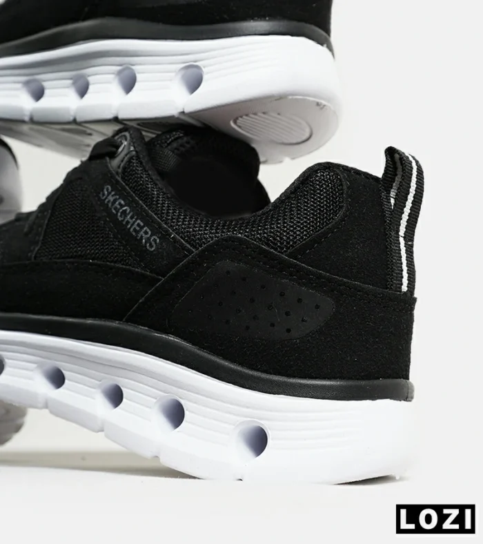 کفش کتانی طبی زنانه و مردانه مشکی SKECHERS element 2.0 مدل 6379 - Image 3