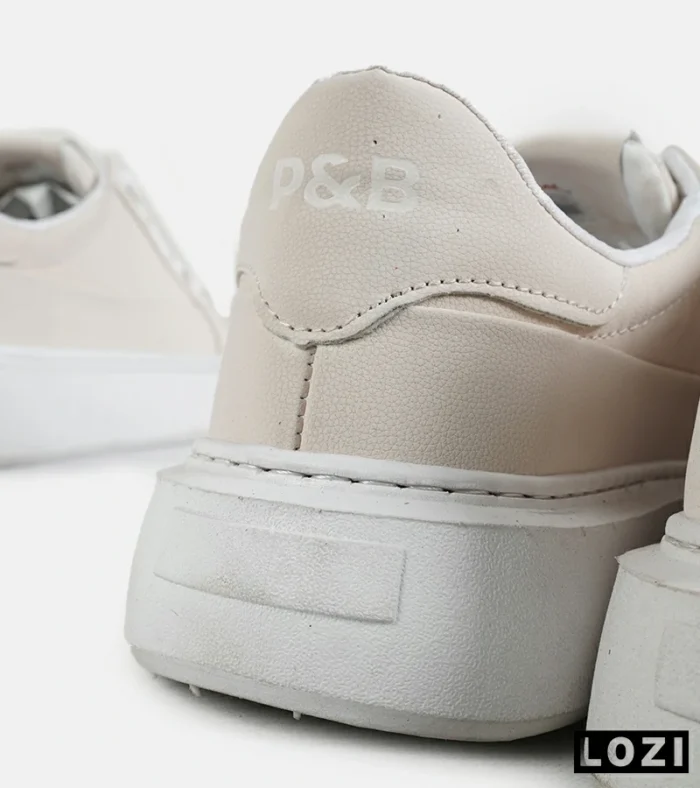 کفش اسنیکر مردانه کرم PULL & BEAR مدل 7136 - Image 9