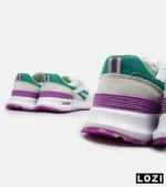 کفش کتانی سفید سبز بنفش REEBOK Unphased Pro مدل 5173 - Image 13