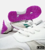 کفش کتانی سفید سبز بنفش REEBOK Unphased Pro مدل 5173 - Image 14