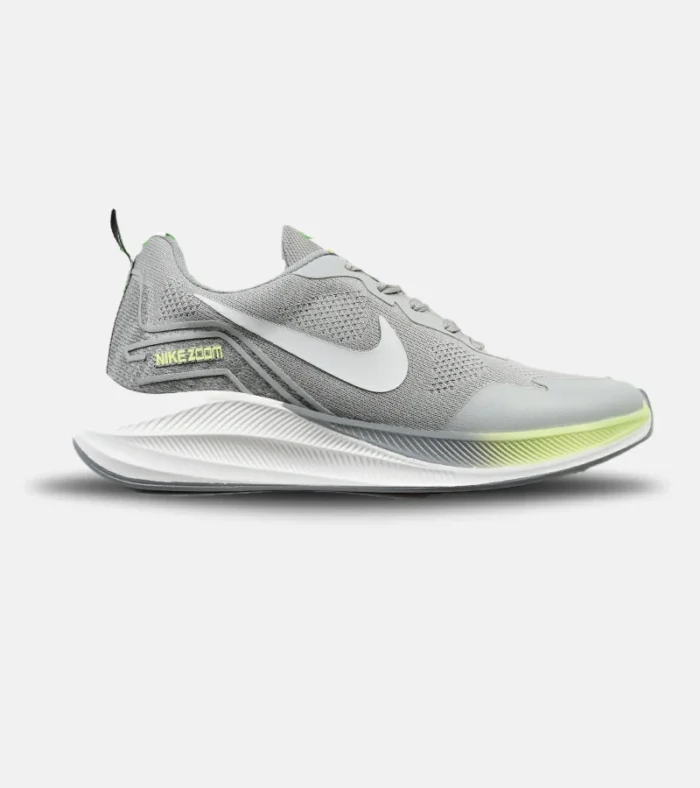nhj-1.webp کفش کتانی مردانه و زنانه طوسی Nike air zoom مدل 4307 - Image 1