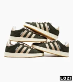 کفش کتانی بزرگ پا یشمی کرم ADIDAS Campus مدل 5167 - Image 2