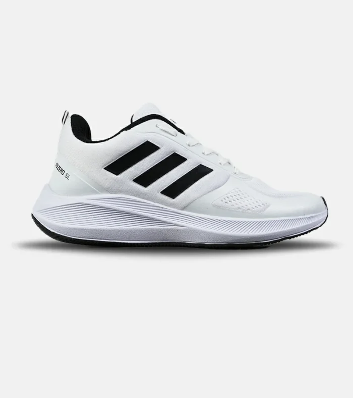 کفش کتانی مردانه و زنانه سفید مشکی ADIDAS adizero SL مدل 7634 - Image 1