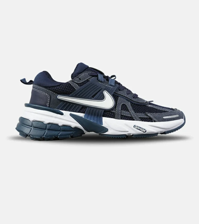 DSC01611 کفش کتانی مردانه و زنانه سرمه ای Nike Cushlon V2K مدل 7664 - Image 1