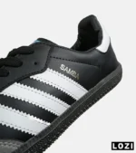 کفش کتانی مردانه و زنانه سامبا مشکی طوسی قهوه ای ADIDAS Samba مدل 4759 - Image 7