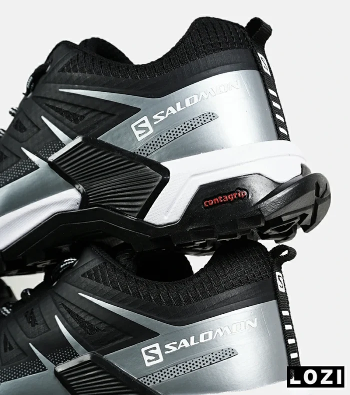 کفش کتانی مشکی طوسی مردانه و زنانه Salomon XT-Slate Advanced مدل 7348 - Image 7
