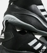کفش کتانی مردانه و زنانه مشکی سفید ADIDAS BONCE مدل 7467 - Image 4