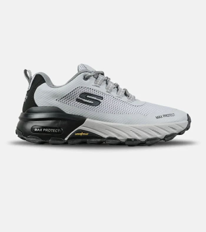 کفش کتانی طبی ورزشی طوسی مشکی SKECHERS max protect مدل 7571 - Image 1