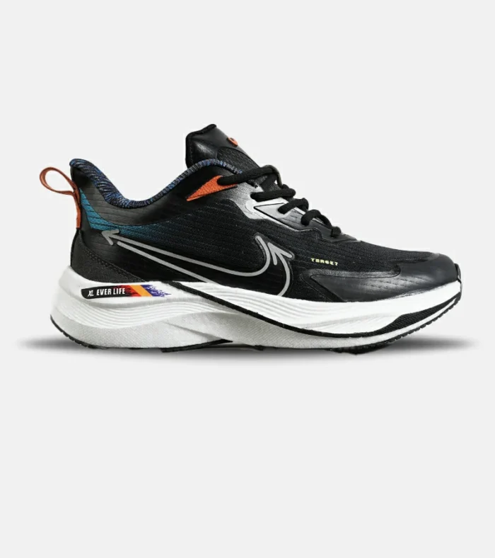 کفش کتانی مردانه و زنانه مشکی سرمه ای نایک NIKE PEGASUS target مدل 7190 - Image 1