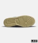 کفش کتانی ساقدار مردانه و زنانه کرم قهوه ای NIKE jordan 1 مدل 8142 - Image 6