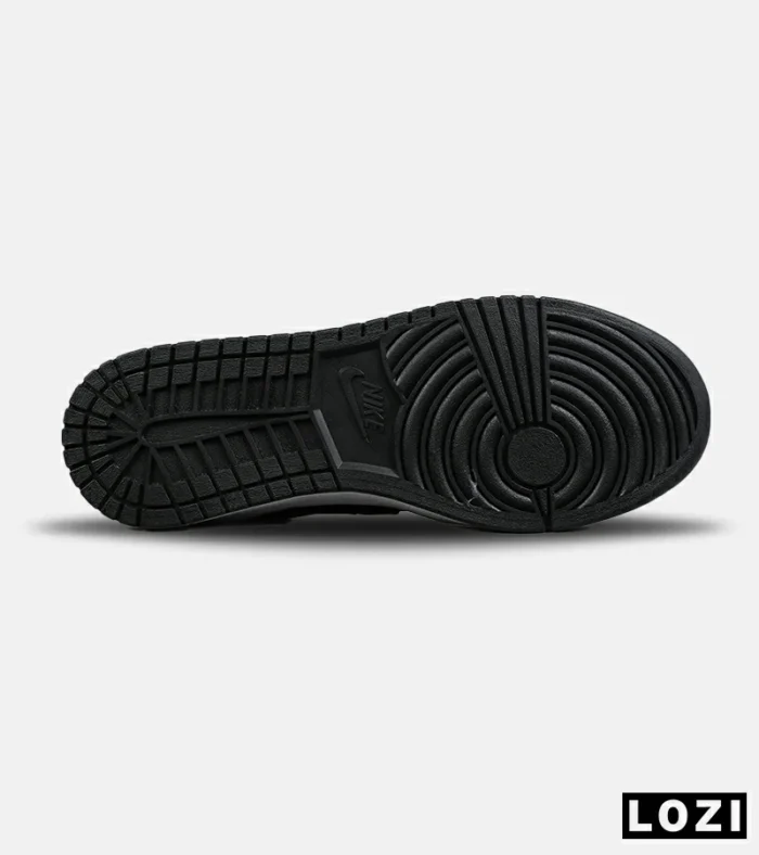 کفش کتانی مردانه و زنانه مشکی NIKE AIR JORDAN مدل 7838 - Image 3