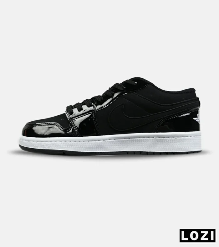 کفش کتانی مردانه و زنانه مشکی NIKE AIR JORDAN مدل 7838 - Image 4